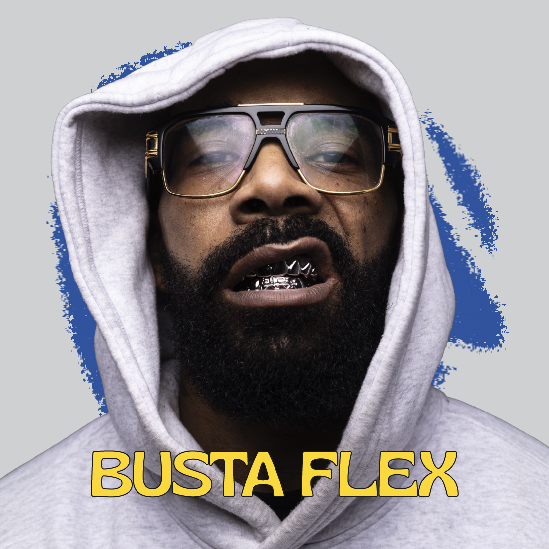 Busta Flex, rappeur revele a la fin des annees 90 et deja programme au festival L'Art de Rien, une voix de l'histoire du rap francais