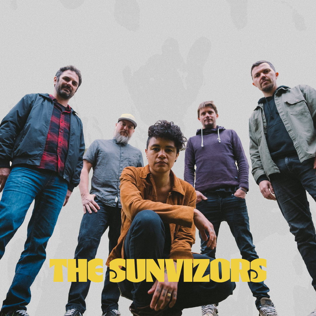 Chanteuse reggae femme : visuel officiel de The Sunvizors, groupe porte par la voix de Joy, a L'Art de Rien en 2026